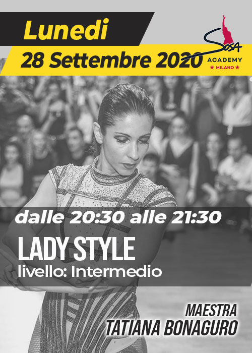 LADY STYLE INTERMEDIO LUNEDì 20.30-21.30