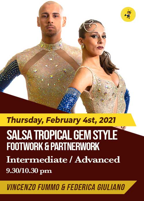 Salsa TG style Footwork & Partnerwork - int/adv